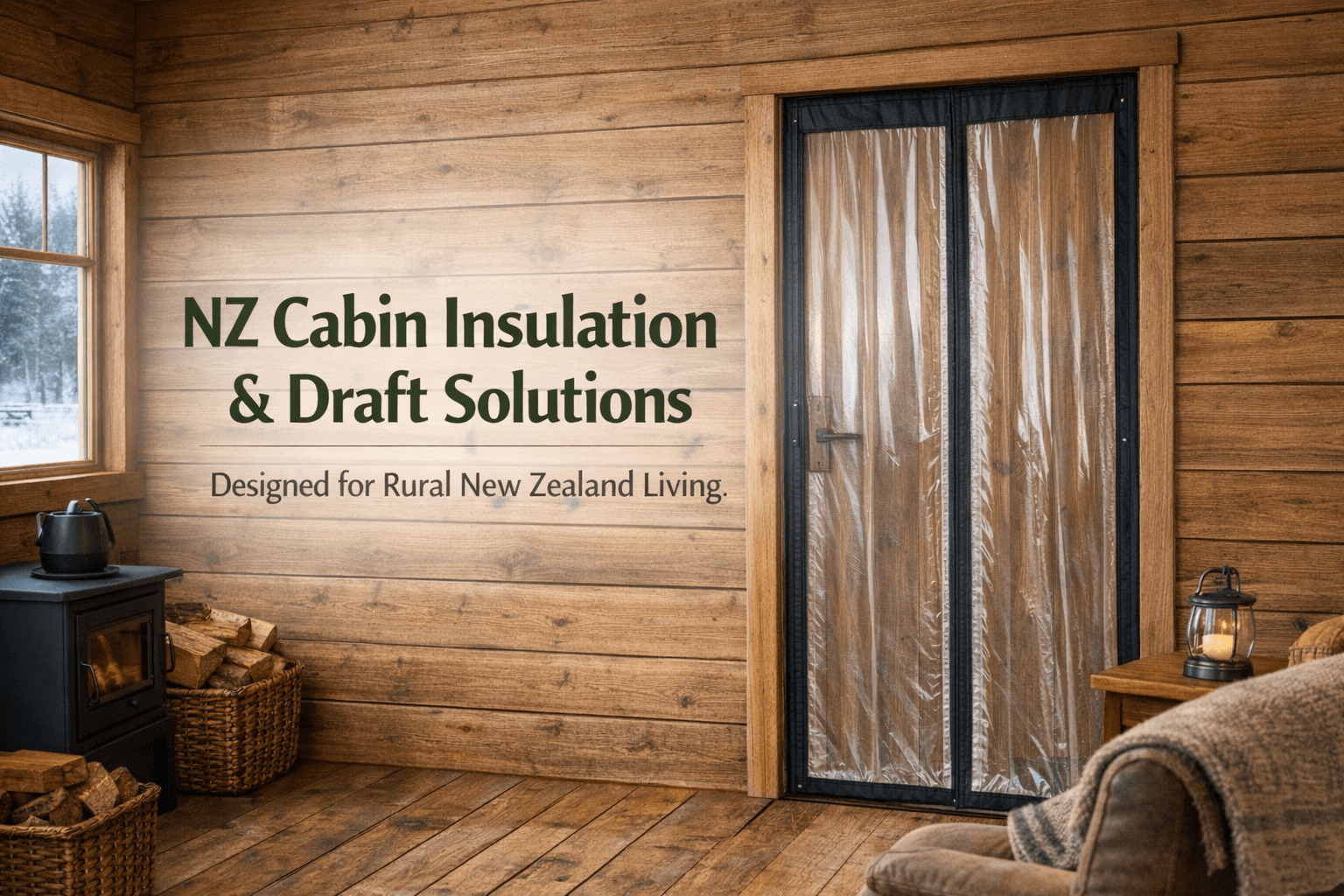 Warmth & Weatherproofing - Kiwi Cabin Co