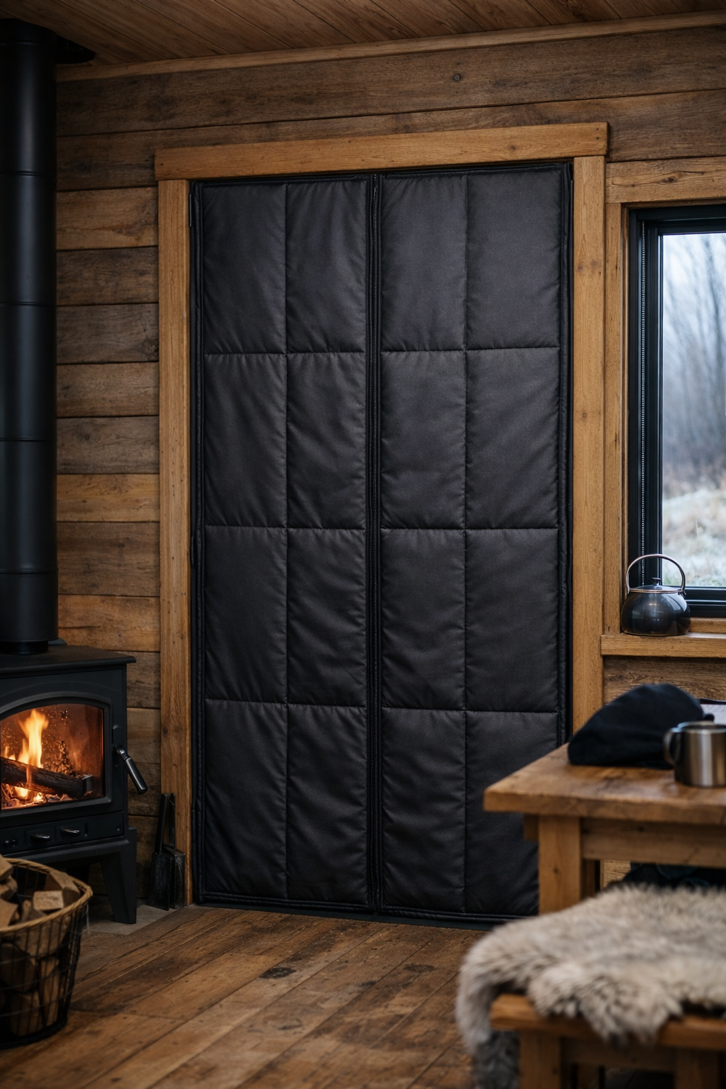Kiwi Cabin Co – NZ Cabin Winter Door Insulation Kit