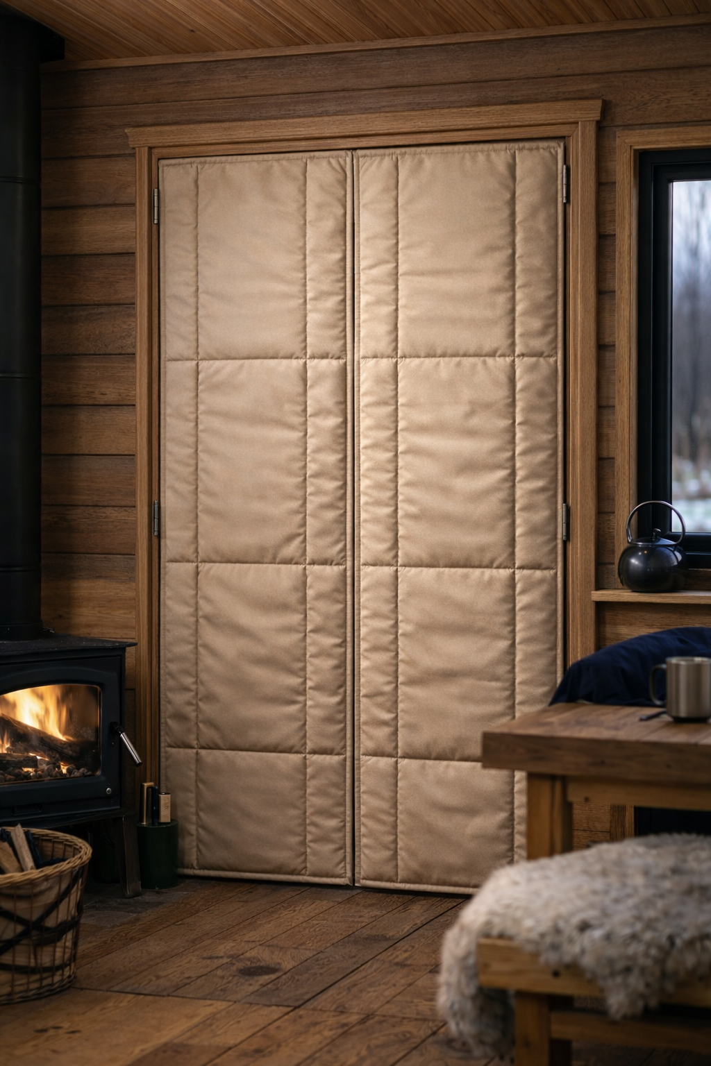 Kiwi Cabin Co – NZ Cabin Winter Door Insulation Kit