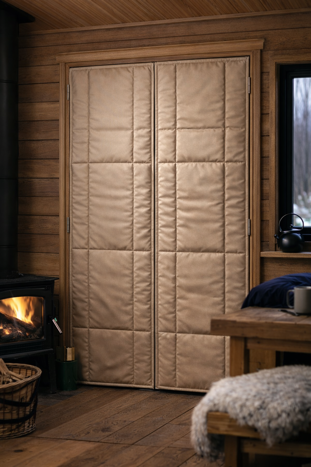 Kiwi Cabin Co – NZ Cabin Winter Door Insulation Kit