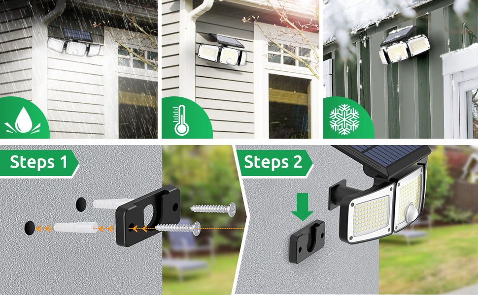 Kiwi Cabin Co™ Solar Motion Security Light – Rural NZ