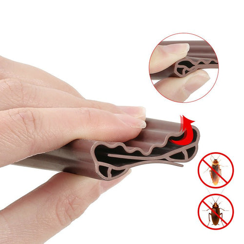 Kiwi Cabin Co™ Adjustable Aluminium Door Bottom Seal - Kiwi Cabin Co