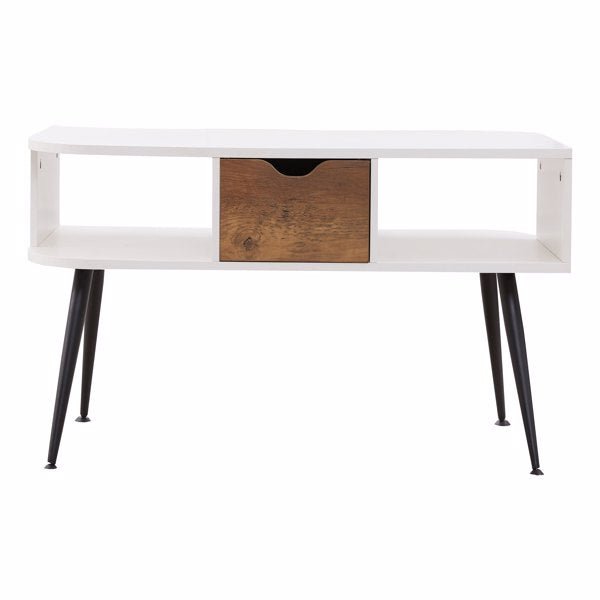 Kiwi Cabin Co™ White Coffee Table – NZ Cabin Living Room - Kiwi Cabin Co