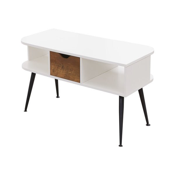 Kiwi Cabin Co™ White Coffee Table – NZ Cabin Living Room - Kiwi Cabin Co